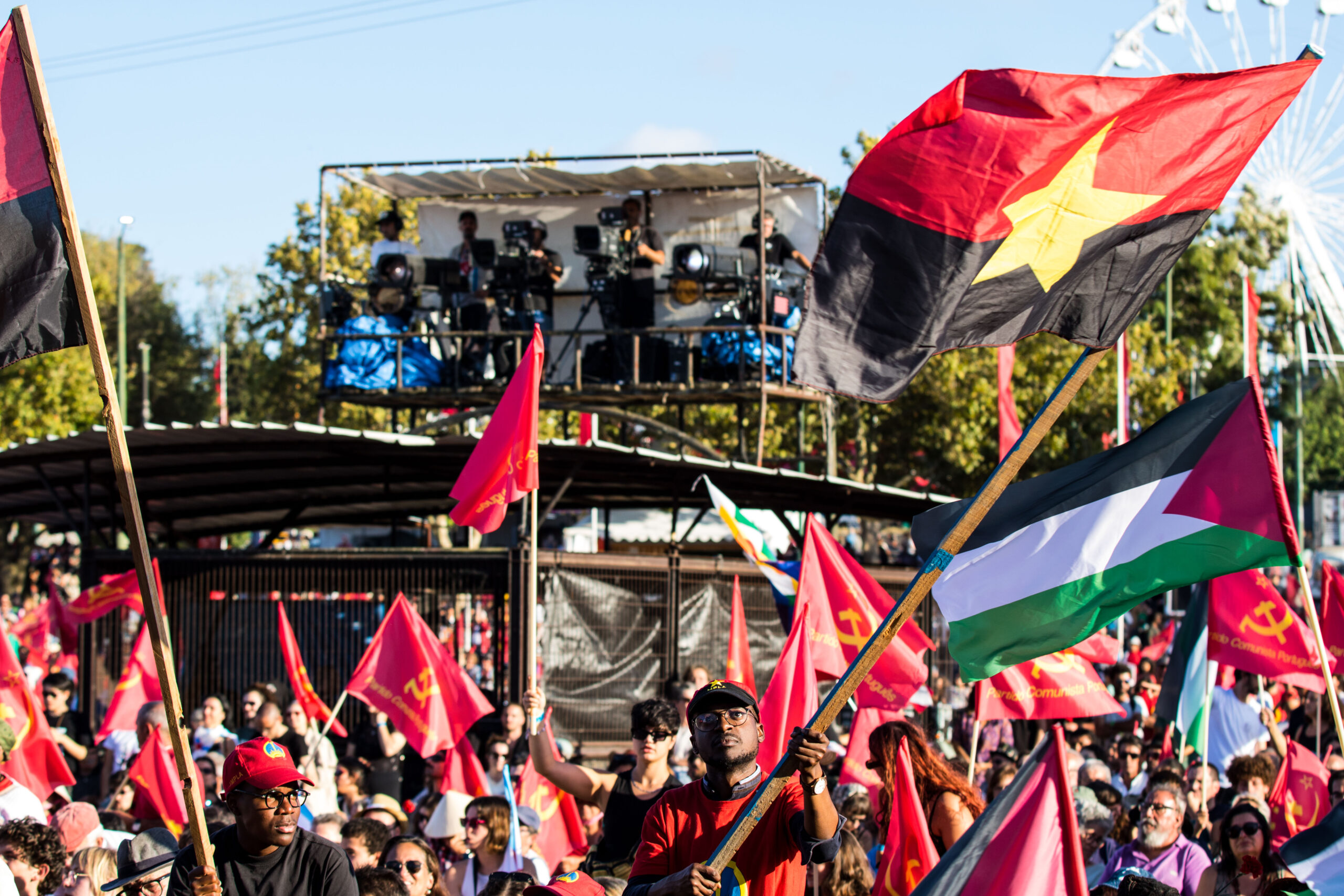 Festa do Avante defende a Palestina e pede justiça à Cláudia Simões em sua 48ª edição