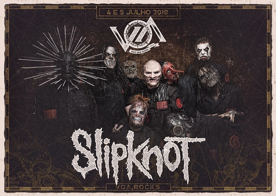 VOA anuncia SLIPKNOT para 2019