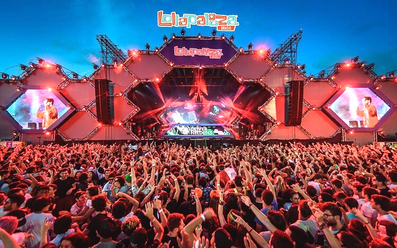 Lollapalooza terá sua 8ª edição no Brasil em 2019 nos dias 5, 6 e 7 de abril