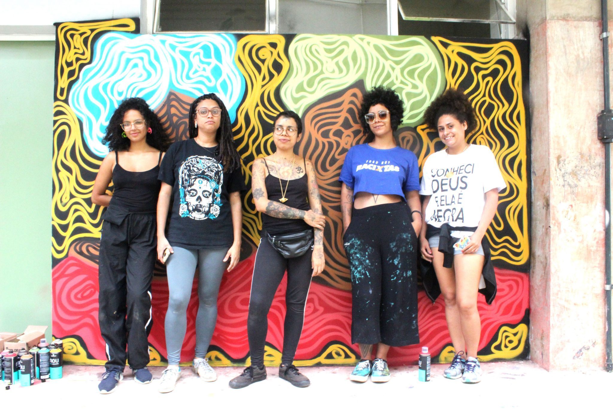 Na zona sul de SP, mulheres negras discutem protagonismo no Graffiti