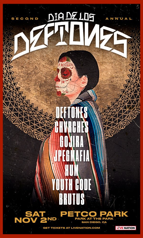Dia de Los Deftones terá 2ª edição com Gojira, Youth Code e Chvrches