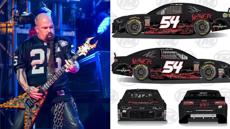 Carro com patrocínio do Slayer é retirado da Nascar por investidores reacionários