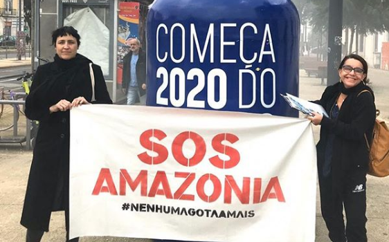 Lucélia Santos promove evento em defesa dos povos indígenas e contra o fascismo