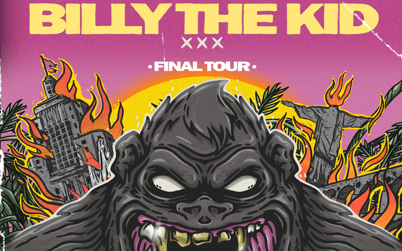 Billy the Kid, da Costa Rica, traz turnê de despedida em junho ao Brasil