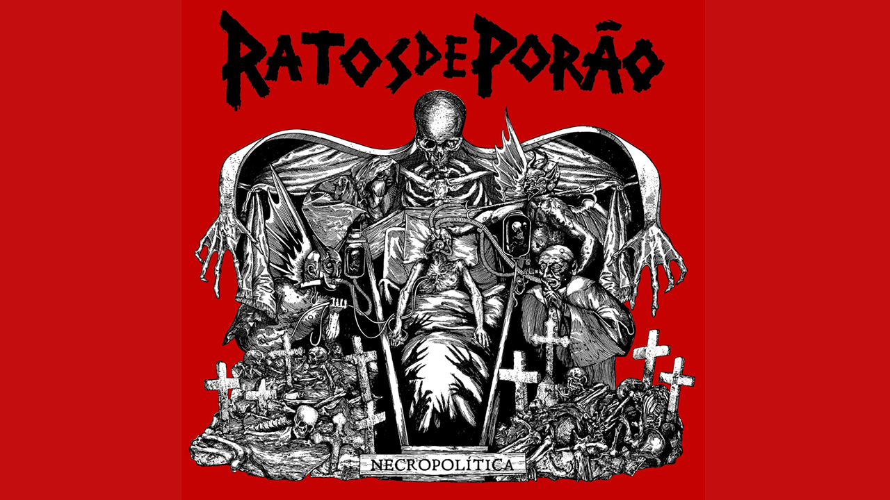Necropolítica, o novo álbum do Ratos de Porão, será lançado em maio