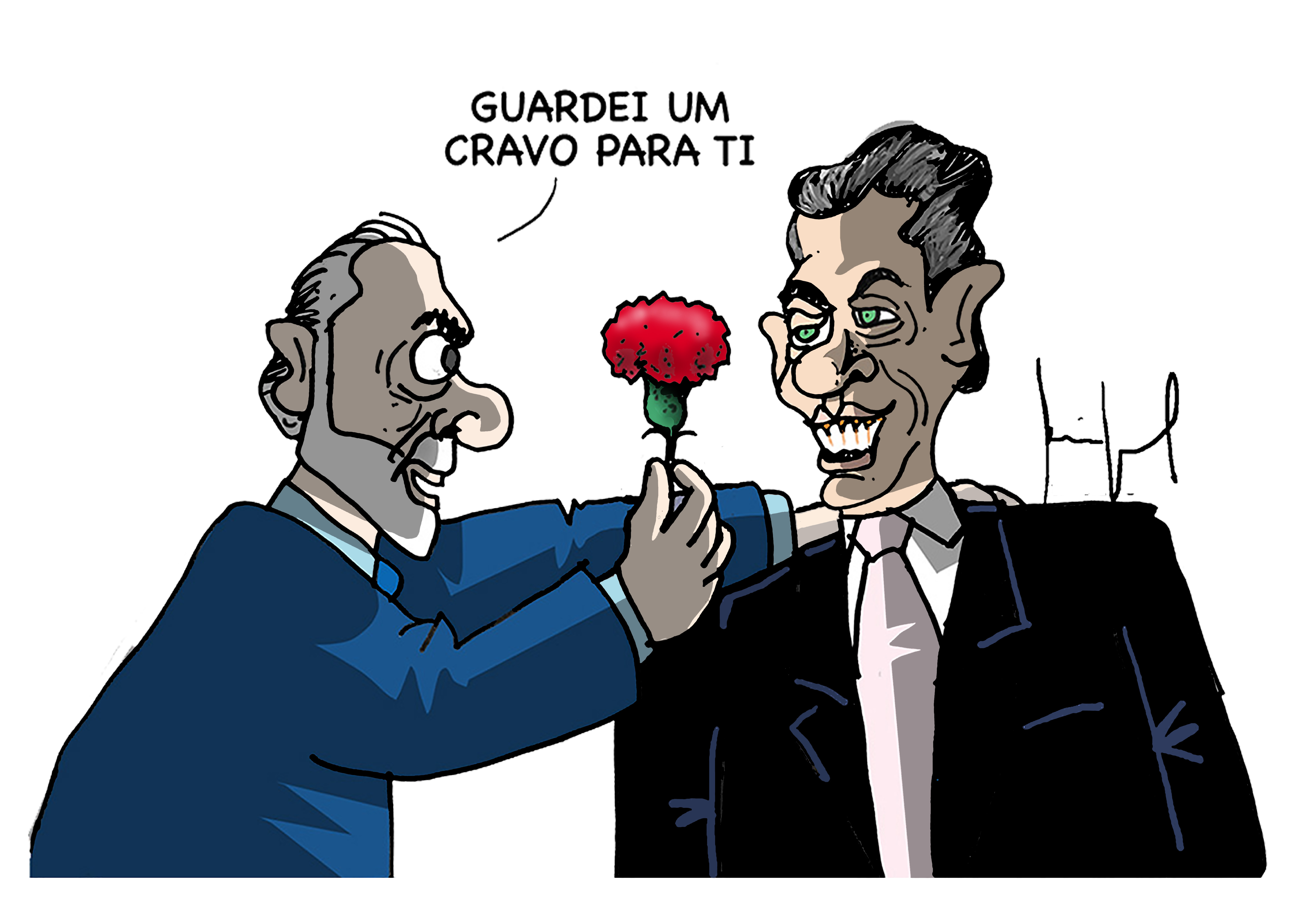 Cartunista Miguel Paiva traz a Portugal exposição sobre política e ascensão da extrema-direita 